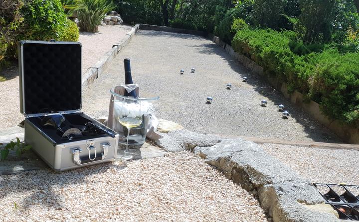 Actual product image Gabriel-Glas Travel Case StandArt (2 Glasses, Red wine glasses, White wine glasses)