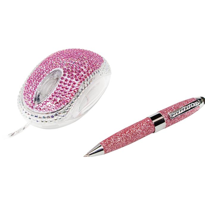 LogiLink ID0124 (Kabelgebunden), Maus, Pink