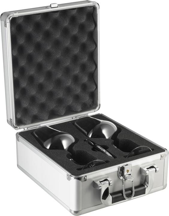 Actual product image Gabriel-Glas Travel Case StandArt (2 Glasses, Red wine glasses, White wine glasses)