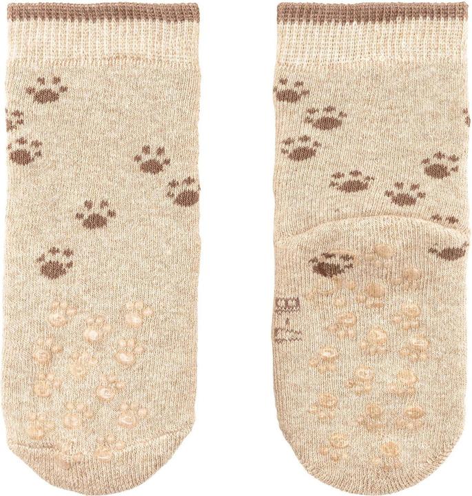 Produktbild Sterntaler Antirutsch-Socken 2er Set Eisbär Beige Gr. 17/18 (2er Pack, 17 - 18)
