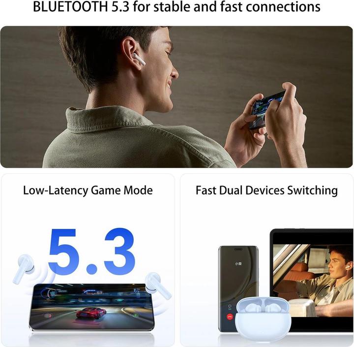 Produktbild Honor X7i (ANC, 8 h, Kabellos)