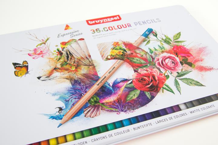 Produktbild Bruynzeel Farbstifte Expression Colour Metalletui, 12 Stück (12x)