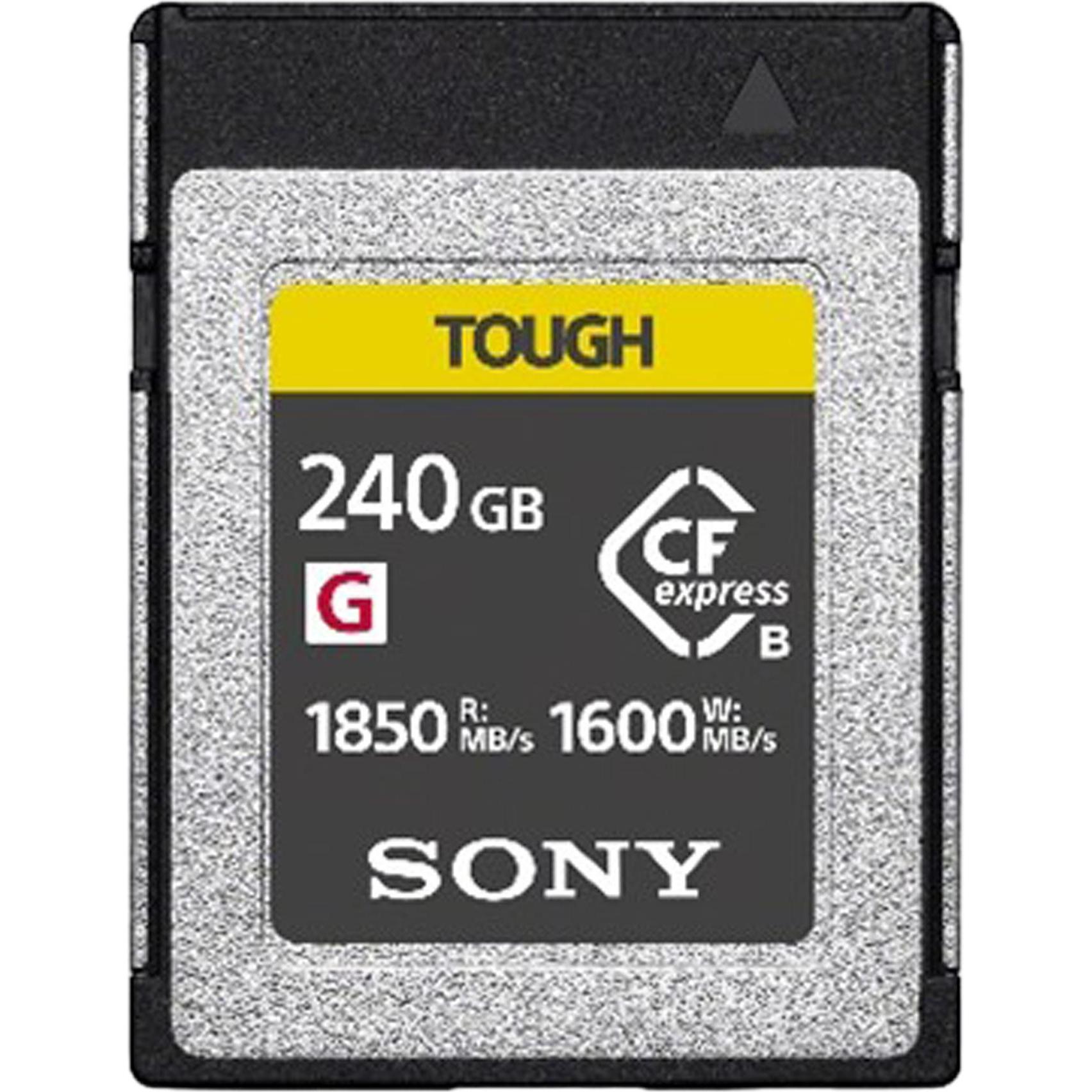 Sony CEB-G240T (240 GB, CFexpress Typ B), Speicherkarte, Schwarz