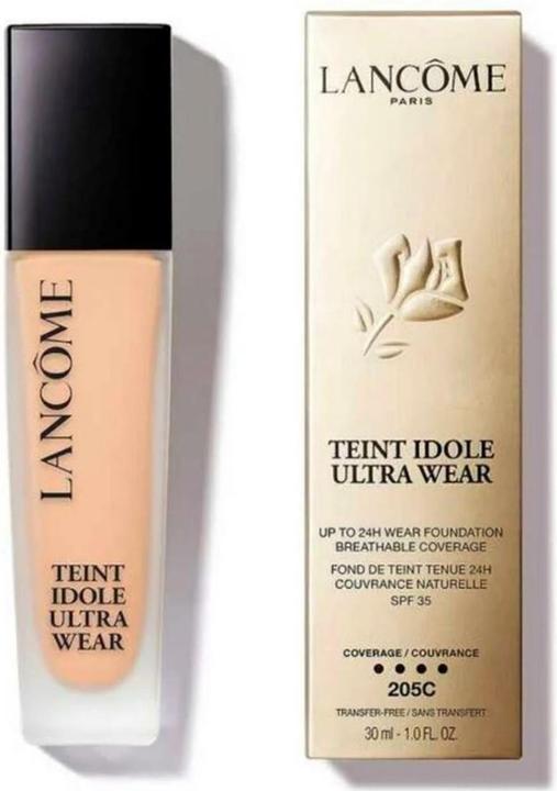 Actual product image Lancôme Complexion Idole Ultra Wear 205C (Camel)