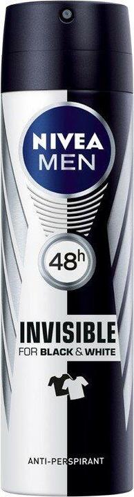 Produktbild NIVEA Men Invisibleack&White Antiperspirant 48H (Spray, 150 ml)