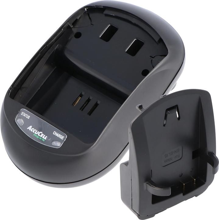 Image du produit AccuCell Chargeur rapide adapté à la batterie Nikon EN-EL15, D7000 (Chargeur)
