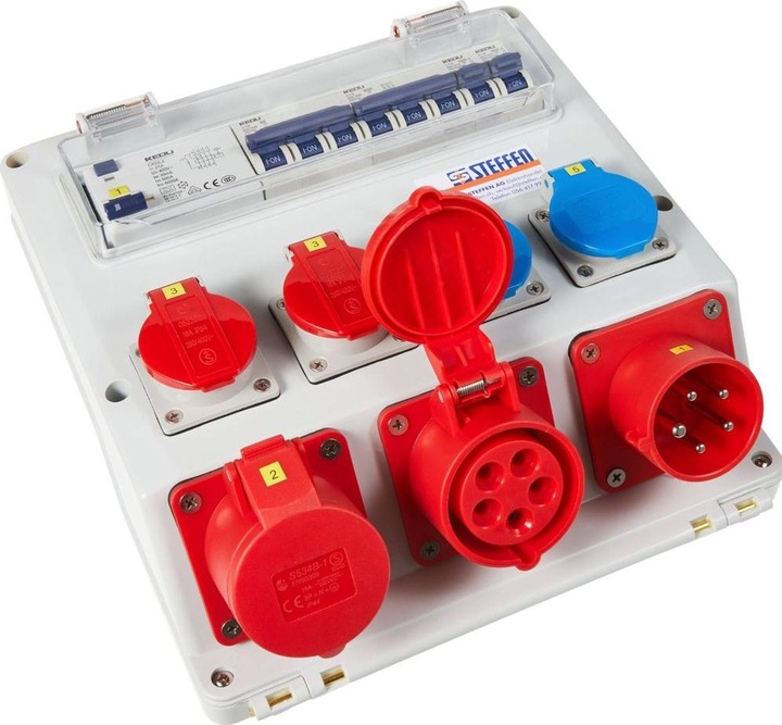 Image du produit Steffen Distribution d'électricité sur les chantiers (Type 25, Type 23, CEE 16/5)