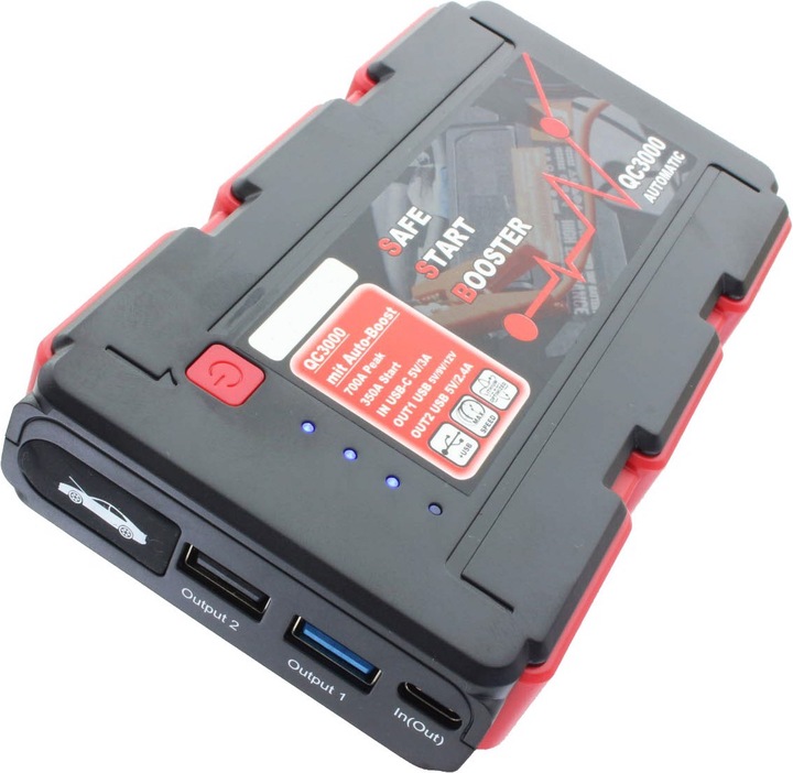 Produktbild AccuCell Jumpstarter, KFZ Starthilfe (700 A, 7200 mAh)