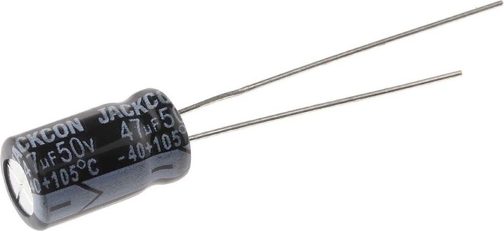 Produktbild Rs Pro Elektrolytkondensator, radial, 47uF, 3uA, 50V, 120mA