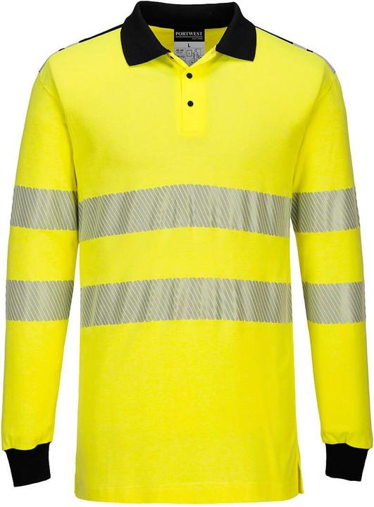 Produktbild Portwest PW3 Poloshirt Signalkleidung Langärmlig (XXL)