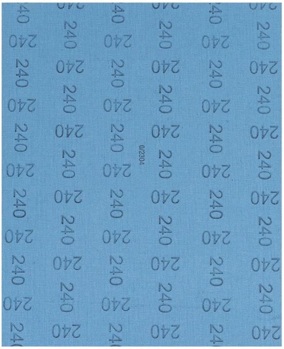Actual product image FTM Abrasive Paper Fabric P240, 5 pcs. (P240)