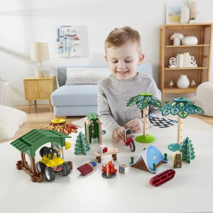 Actual product image Fisher-Price Miracle worker campsite