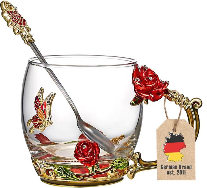 Produktbild Intirilife Schmetterling Teetasse (1x)