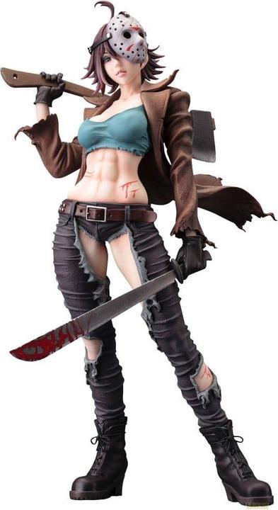 Actual product image Kotobukiya Freddy vs. Jason Bishoujo PVC Statue 1/7 Jason Voorhees 2nd Edition 24 cm
