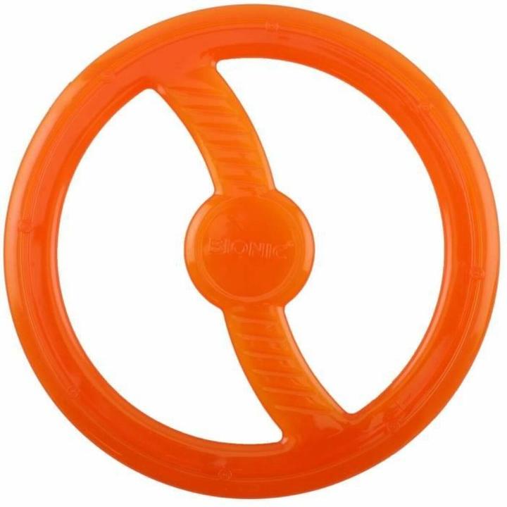 Immagine prodotto Bionic - Toss-N-Tug Ring - Orange - 22.7 cm (Gioco da masticare per cani)