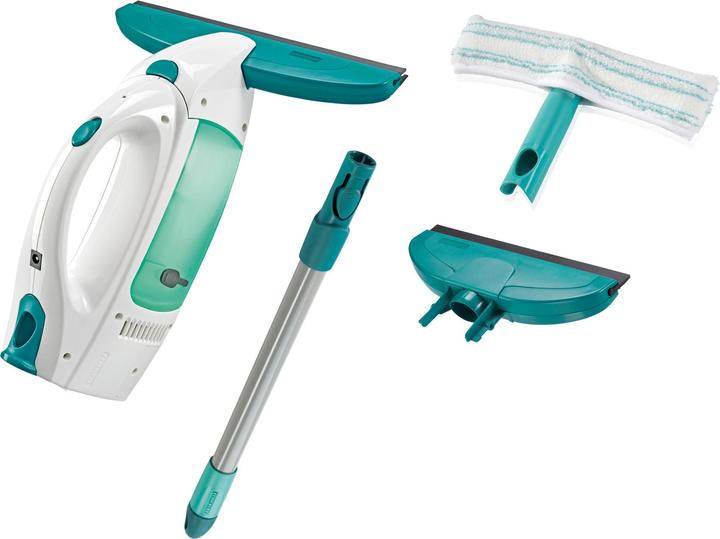 Leifheit Dry & Clean window vacuum cleaner set with handle, washer, narrow suction nozzle
