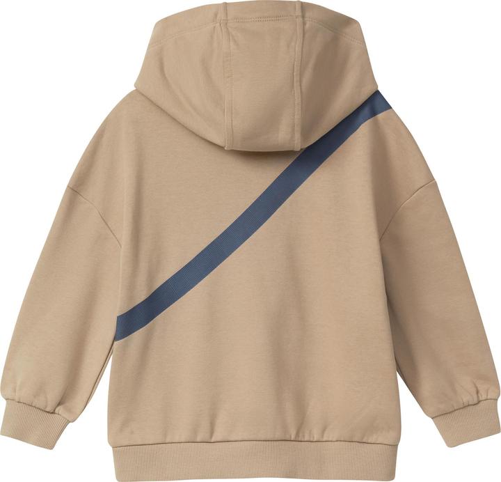 Produktbild s.Oliver Sweatshirt Oversize Kapuzen-Sweatshirt mit aufgesetzter Tasche, brushed inside (140)