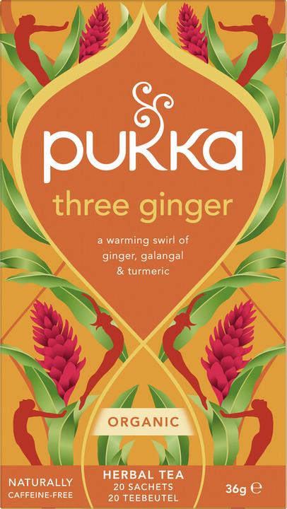 Image du produit Pukka Trois gingembres (36 g)
