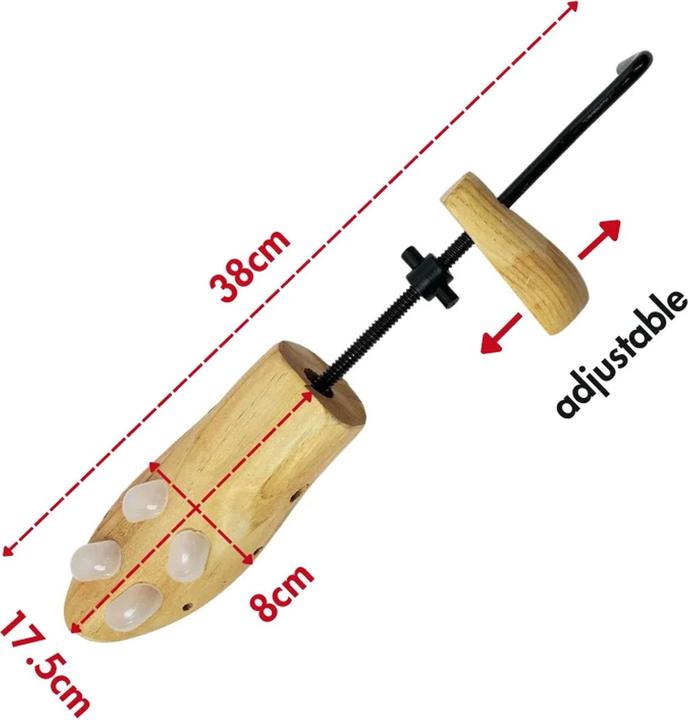 Actual product image Herzberg Home & Living 2-way shoe tree (2 x)