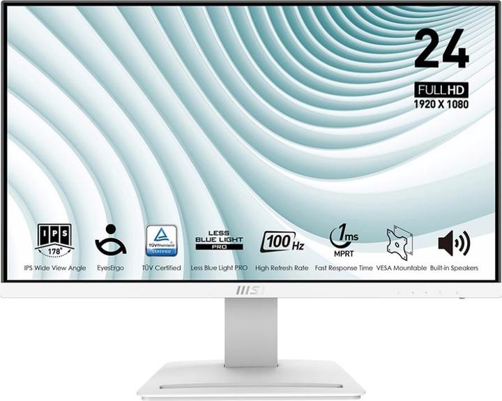 Image du produit MSI PRO MP243XW (1920 x 1080 pixels, 23.80")
