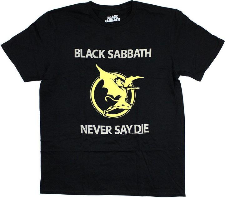 Produktbild Music Brand Erwachsene Never Say Die T-shirt (XL)