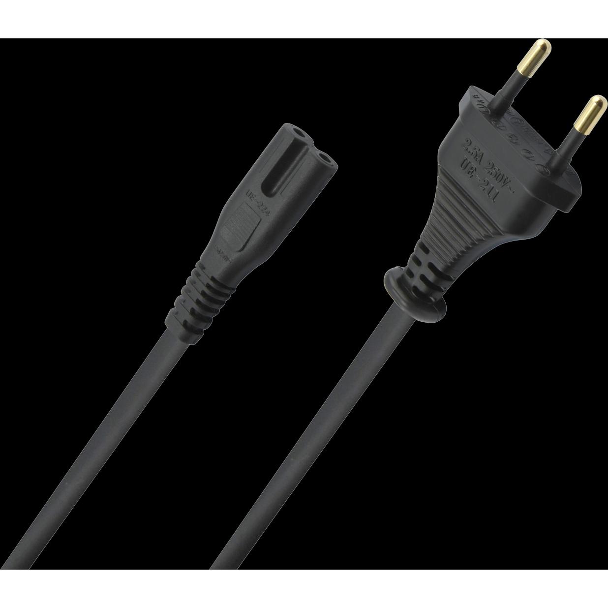 Thumbnail - Oehlbach Powercord C7 (3 m), Stromkabel