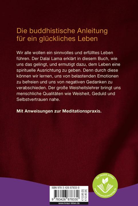 Produktbild Dem Leben einen Sinn geben (Deutsch, Dalai Lama, 2018)