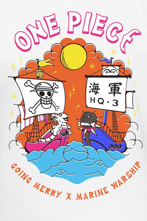 Produktbild One Piece Going Merry X Marine Warship (S)