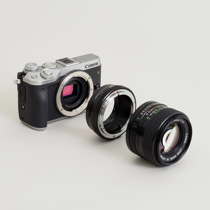 Immagine prodotto Urth Adattatore per obiettivo: compatibile con l'obiettivo Canon FD e il corpo macchina Canon EF M
