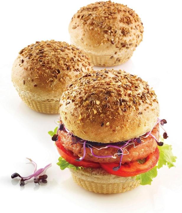 Produktbild Silikomart Burger Bread Silicone Mould N.6 Hamburger (8 cm)