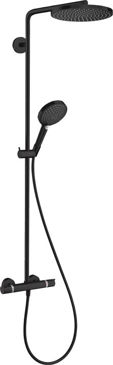 Produktbild hansgrohe Raindance Select S Showerpipe 240 (mattschwarz)