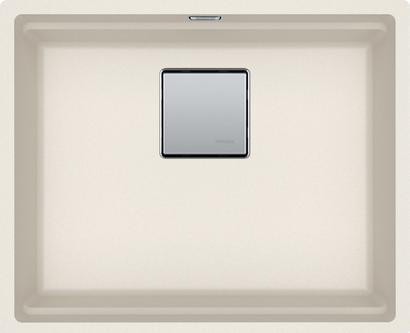 Immagine prodotto Franke Lavello da incasso Kubus 2 KNG 110-52, 125.0512.507, grigio pietra (Lavello montato, 31 cm, 52 cm)