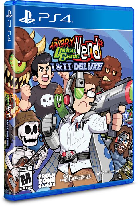 Limited Run Angry Video Game Nerd 1 & 2 Deluxe (Import) (PS4, EN)