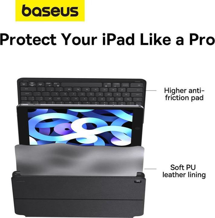 Actual product image Baseus Magnetic Keyboard Case Brilliance forPad 10.2" (black)