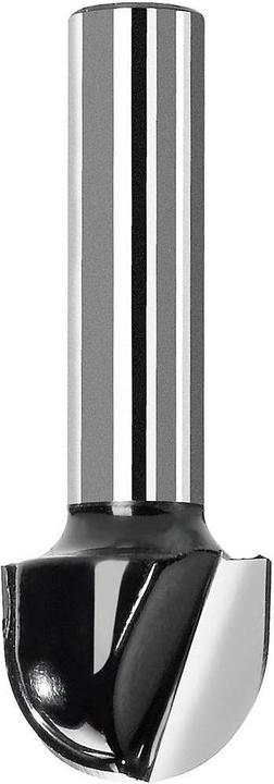 Bosch Professional Zubehör Hohlkehlfräser, 6 mm, R1 8 mm, D 15,9 mm, L 12,3 mm, G 45 mm