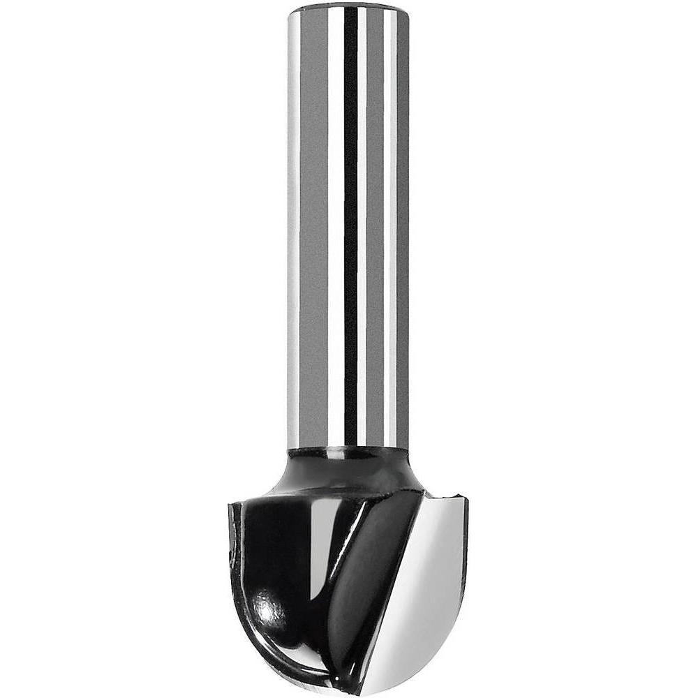 Bosch Professional Zubehör, Fräser, Hohlkehlfräser, 6 mm, R1 8 mm, D 15,9 mm, L 12,3 mm, G 45 mm