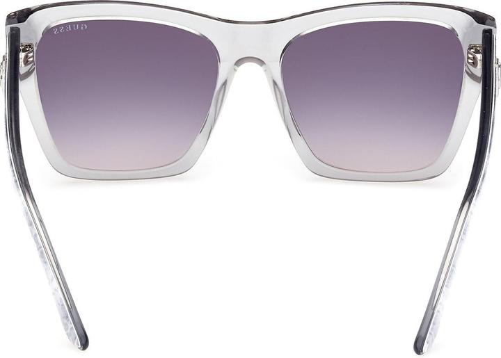 Actual product image Guess Grey Smoke Squared Acetate Sunglasses
