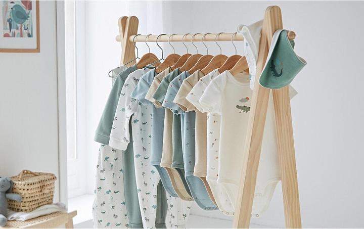 Produktbild La Redoute Collections 7er-Pack kurzärmelige Bodys (74)