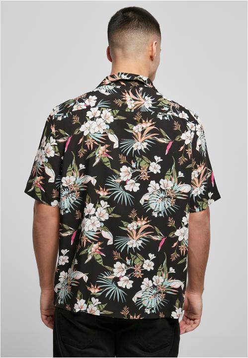 Produktbild Urban Classics Viscose AOP Resort Shirt (S)