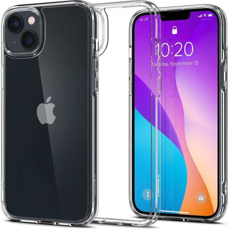 Spigen ACS04653 mobile phone case (6.7") Cover Transparent (Apple iPhone 14 Plus), Smartphone Hülle, Transparent