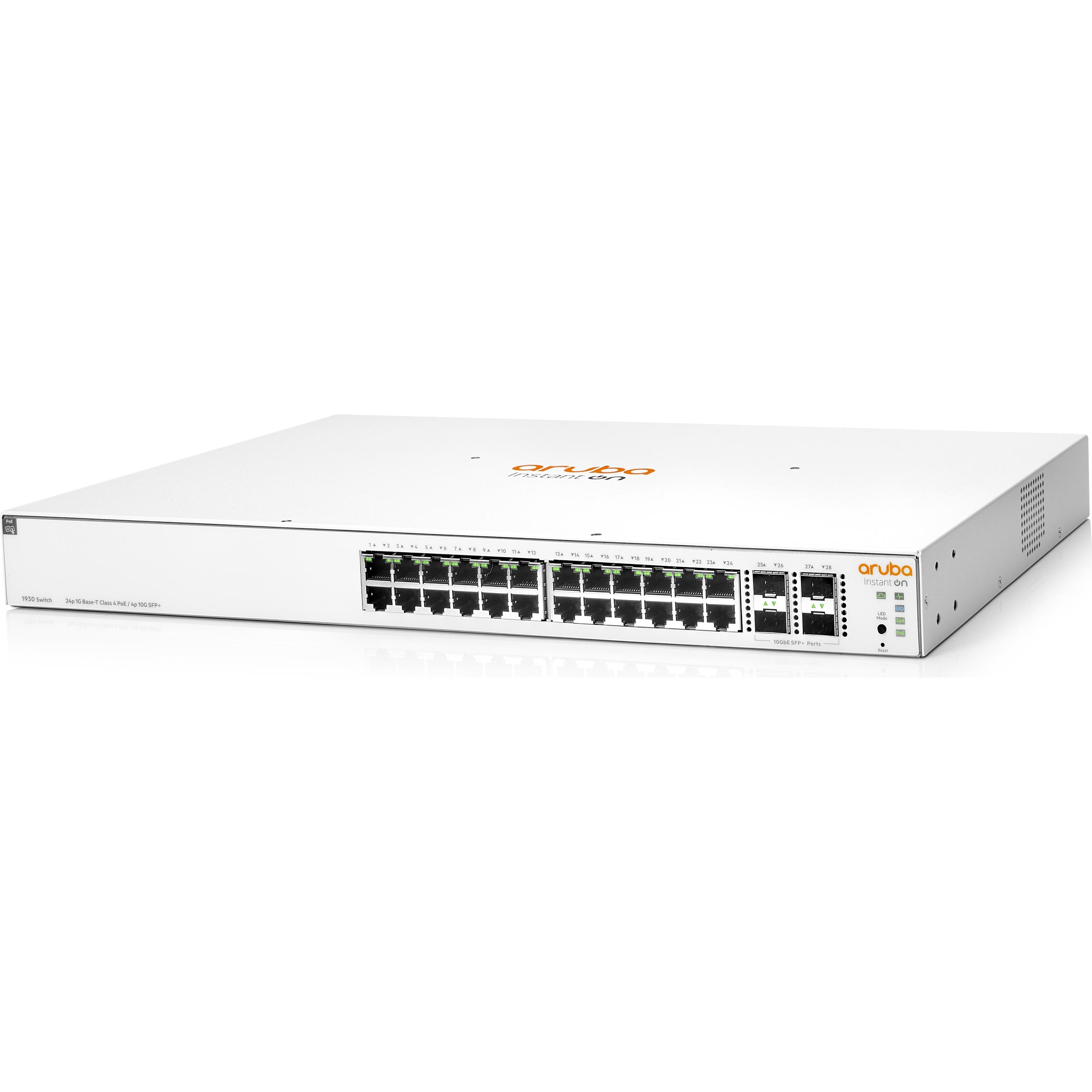 Thumbnail - Aruba Instant On 1930 (28 Ports), Netzwerk Switch, Weiss