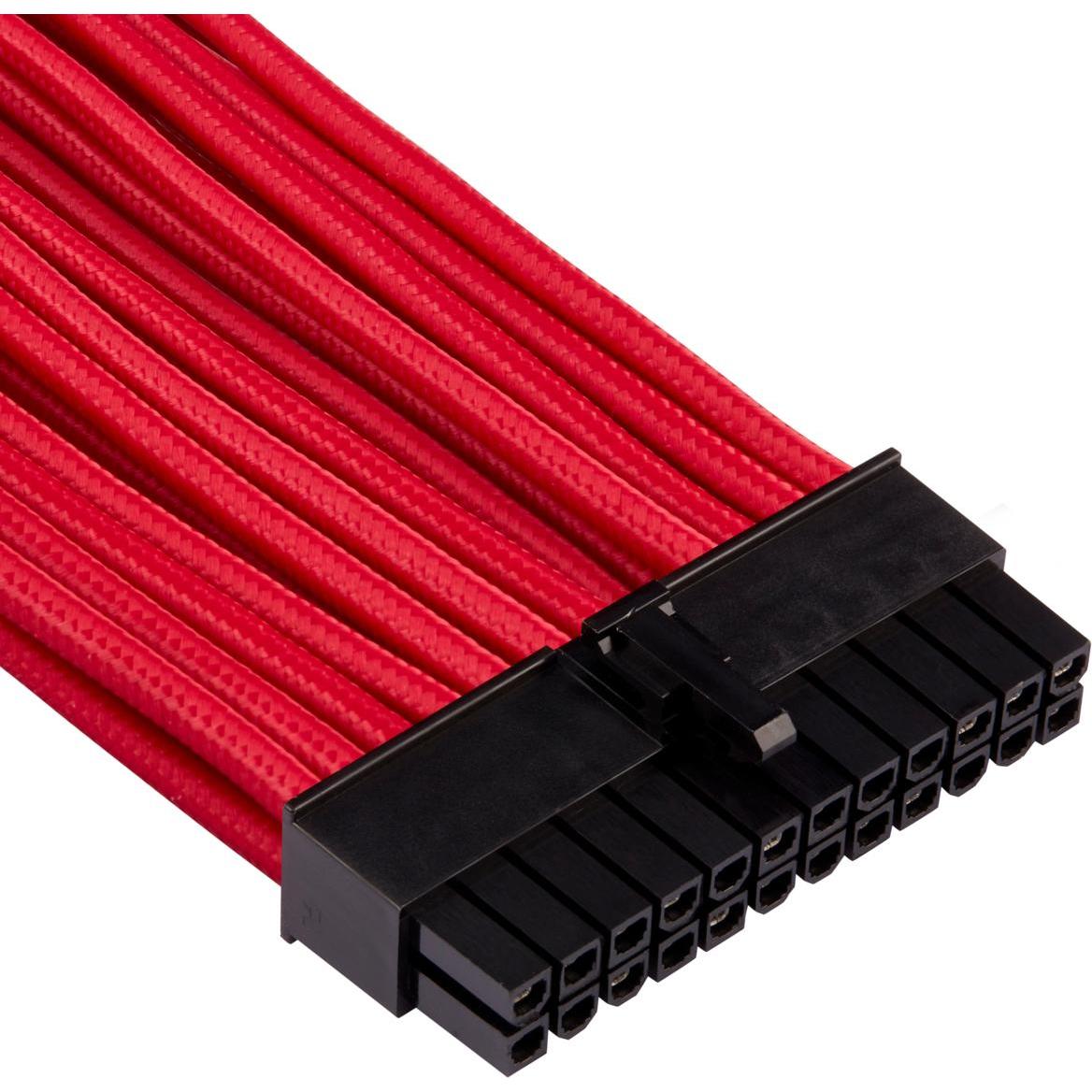 Thumbnail - Corsair Premium Sleeved 24-Pin-ATX-Kabel (Gen 4), Interne Kabel (PC)