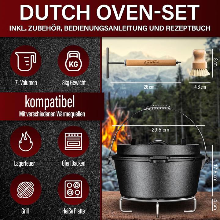Produktbild Gusskönig Dutch Oven Set