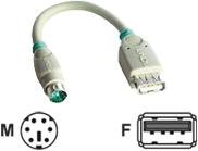 Produktbild Lindy USB Adapter zu PS/2 Port (0.15 m)
