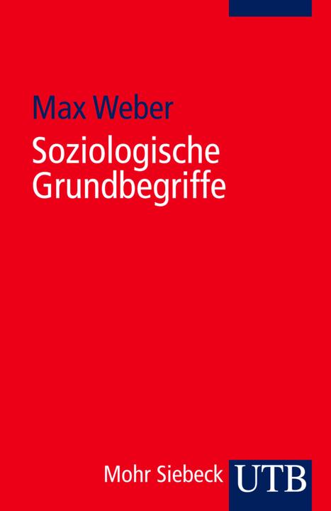 Produktbild Soziologische Grundbegriffe (Deutsch, Max Weber, 1984)
