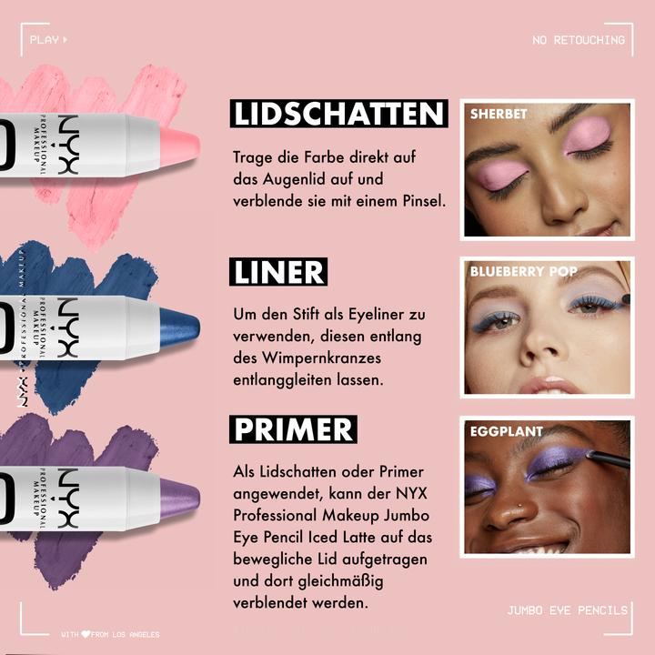 Produktbild NYX Professional Make-Up Jumbo Eye Pencil (611 Yogurt)