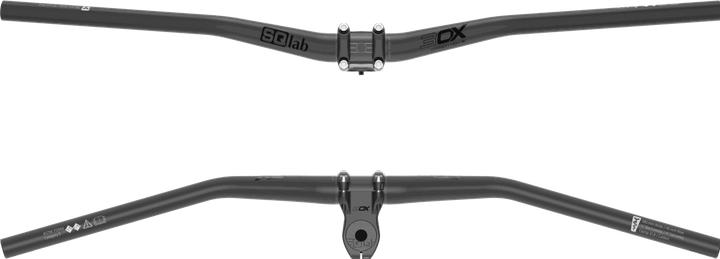 Actual product image Sqlab 3Ox Carbon Handlebar High for E-Performance and long MTB Tours (31.80 mm)