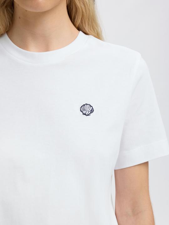 Produktbild Selected Besticktes T-Shirt mit Rundhalsausschnitt (S)