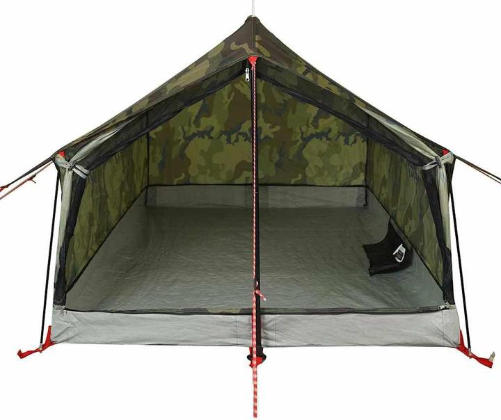 Actual product image VidaXL Camping tent 2 person camouflage pattern waterproof (Dome tent, 2.25 kg, 2 persons)