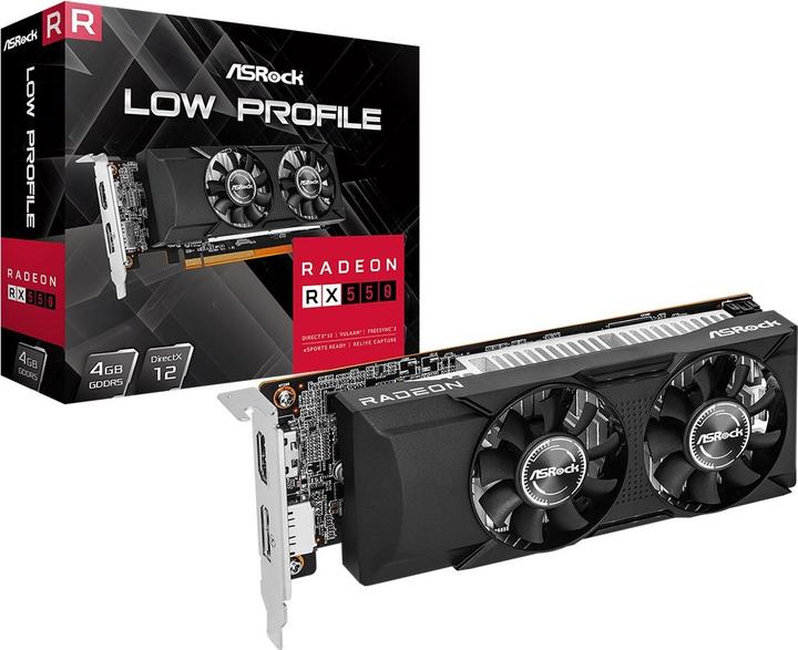 Image du produit AsRock RX550 Low Profile (4 Go)